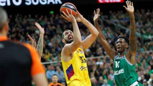 Mirotic en el partido contra el Zalgiris / EFE