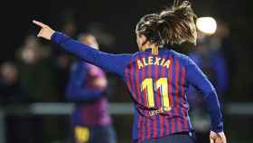 Una foto de Alexia Putellas celebrando un gol con el Barça /  INSTAGRAM