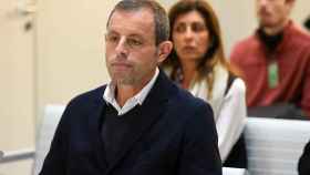 Una foto de Sandro Rosell durante el primer día de juicio / EFE