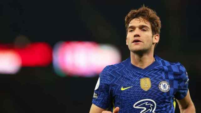 El jugador del Chelsea Marcos Alonso durante un partido / CHELSEA FC