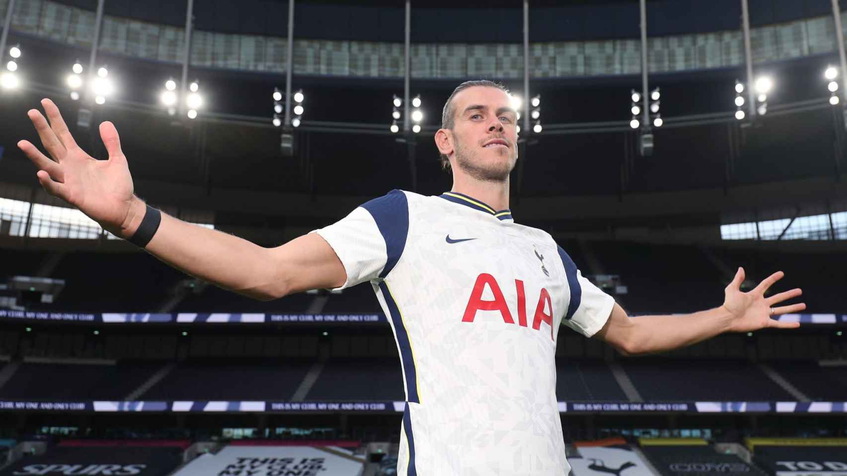 Gareth Bale, en su presentación con el Tottenham | REDES