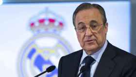 Una foto de Florentino Pérez, presidente del Real Madrid / EFE