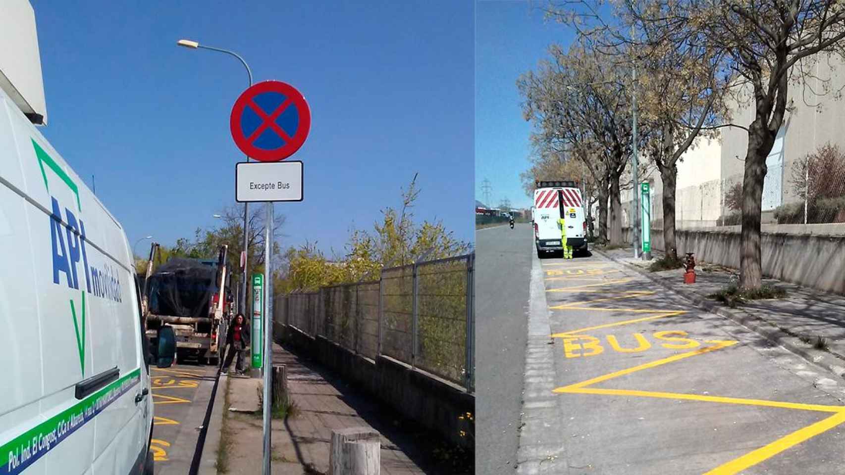 Mantenimiento de la señalización urbana en Sabadell / IMESAPI