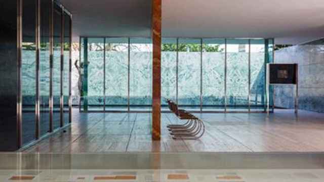 Pabellón Mies van der Rohe, sede en Barcelona de la Bienal Española de Arquitectura y Urbanismo / EP