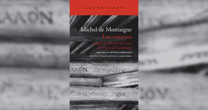 'Los ensayos' de Montaigne
