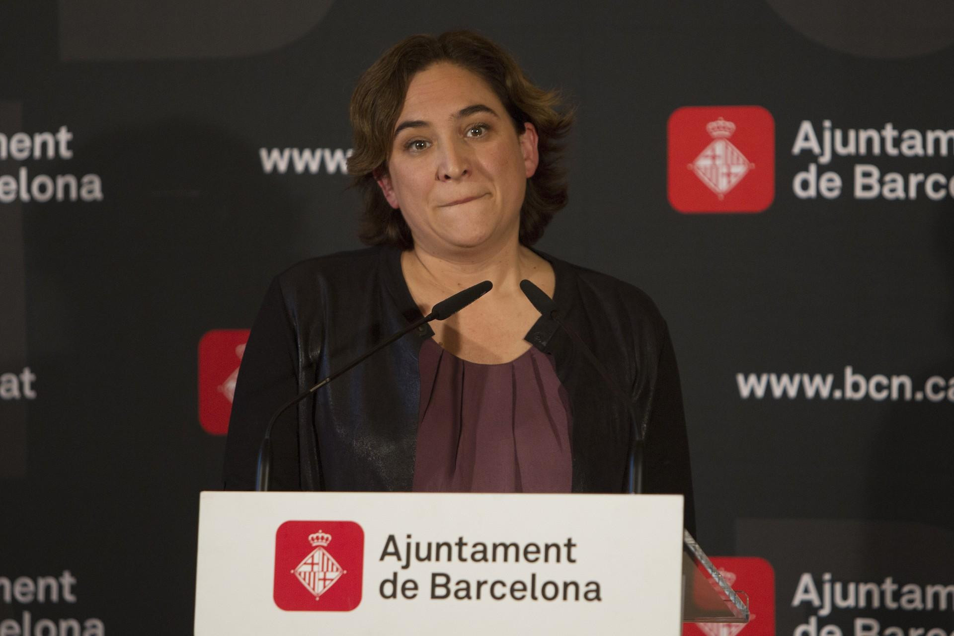 Ada Colau, alcaldesa de Barcelona, en una imagen de archivo / EFE