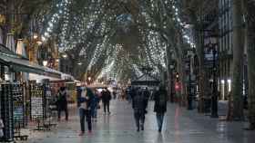 Encendido de luces navideñas en Barcelona  / PABLO MIRANZO