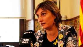Alba Vergés, consejera catalana de Sanidad, en una entrevista anterior / CG