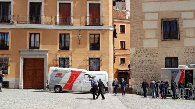 Una foto de la cobertura de la Semana Santa de Mediapró