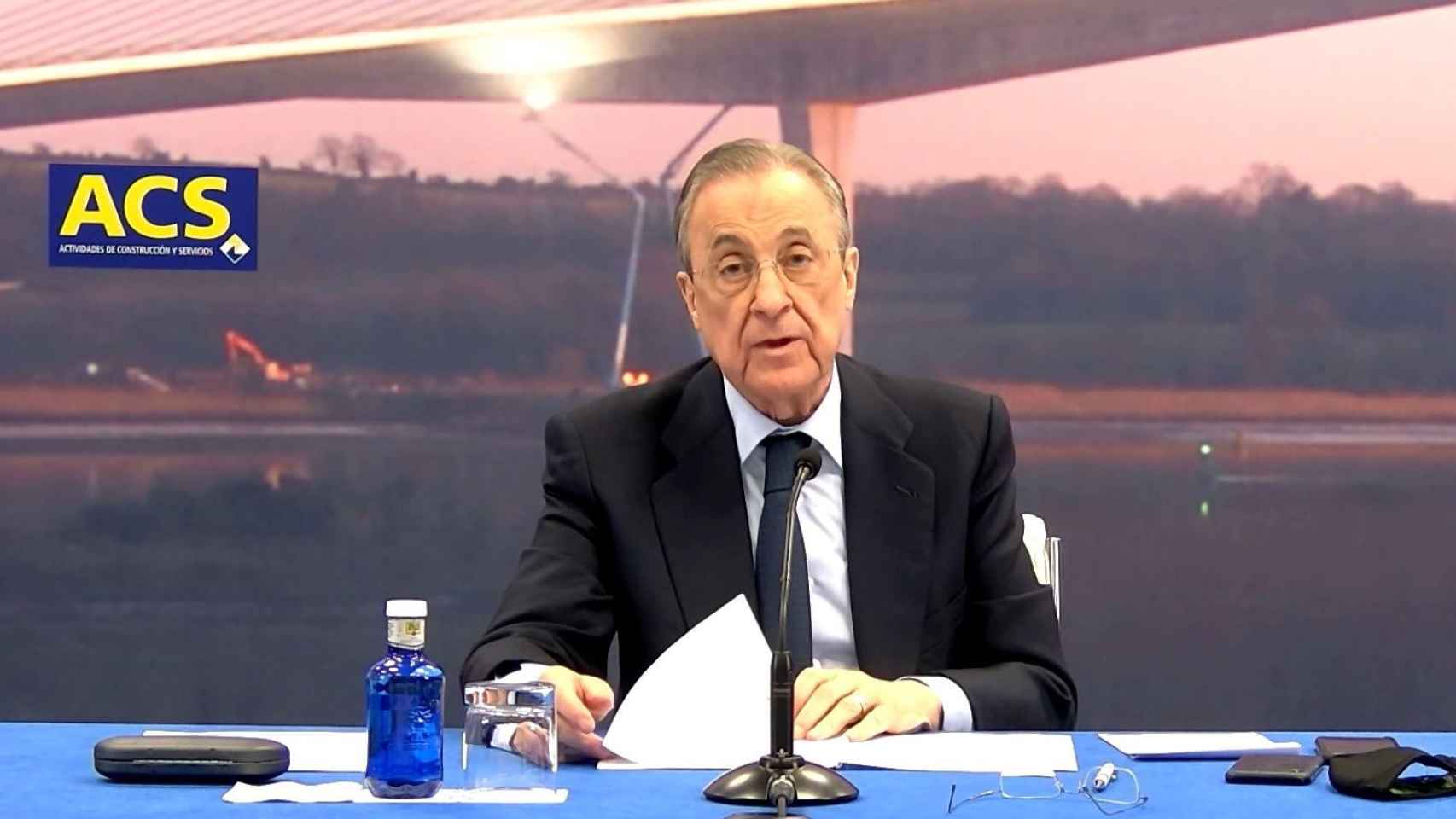 Florentino Pérez, presidente ejecutivo de ACS / EP