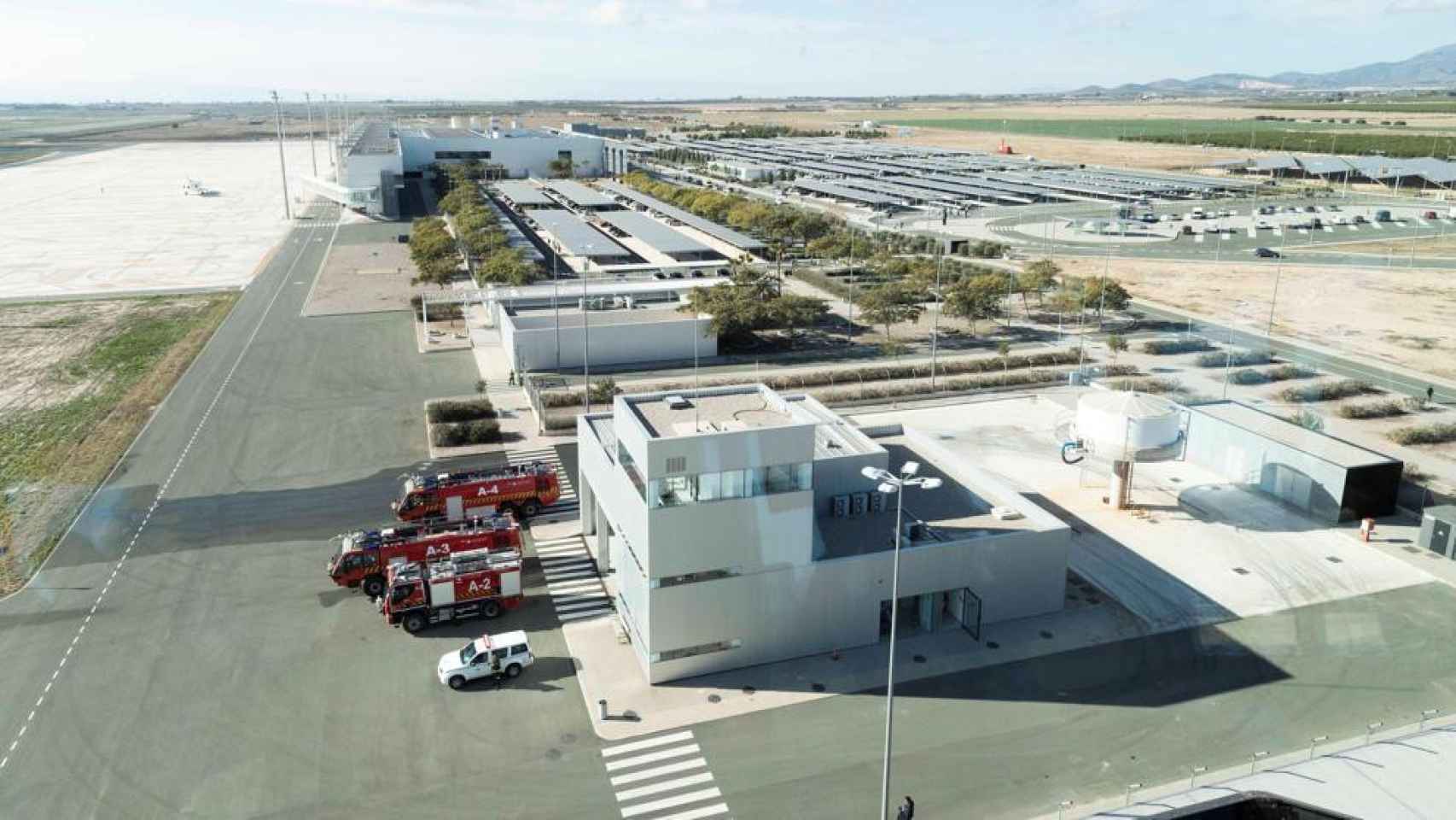 Instalaciones del aeropuerto de Murcia / EFE