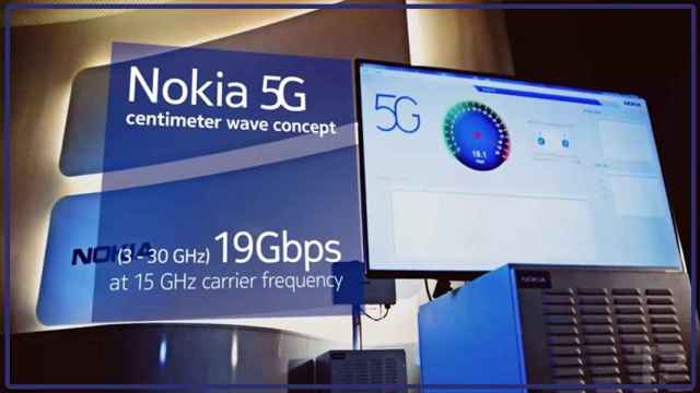 Una foto ilustrativa del proyecto de Nokia y el 5G