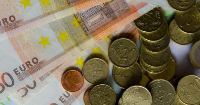 Billetes y monedas de euros : EP