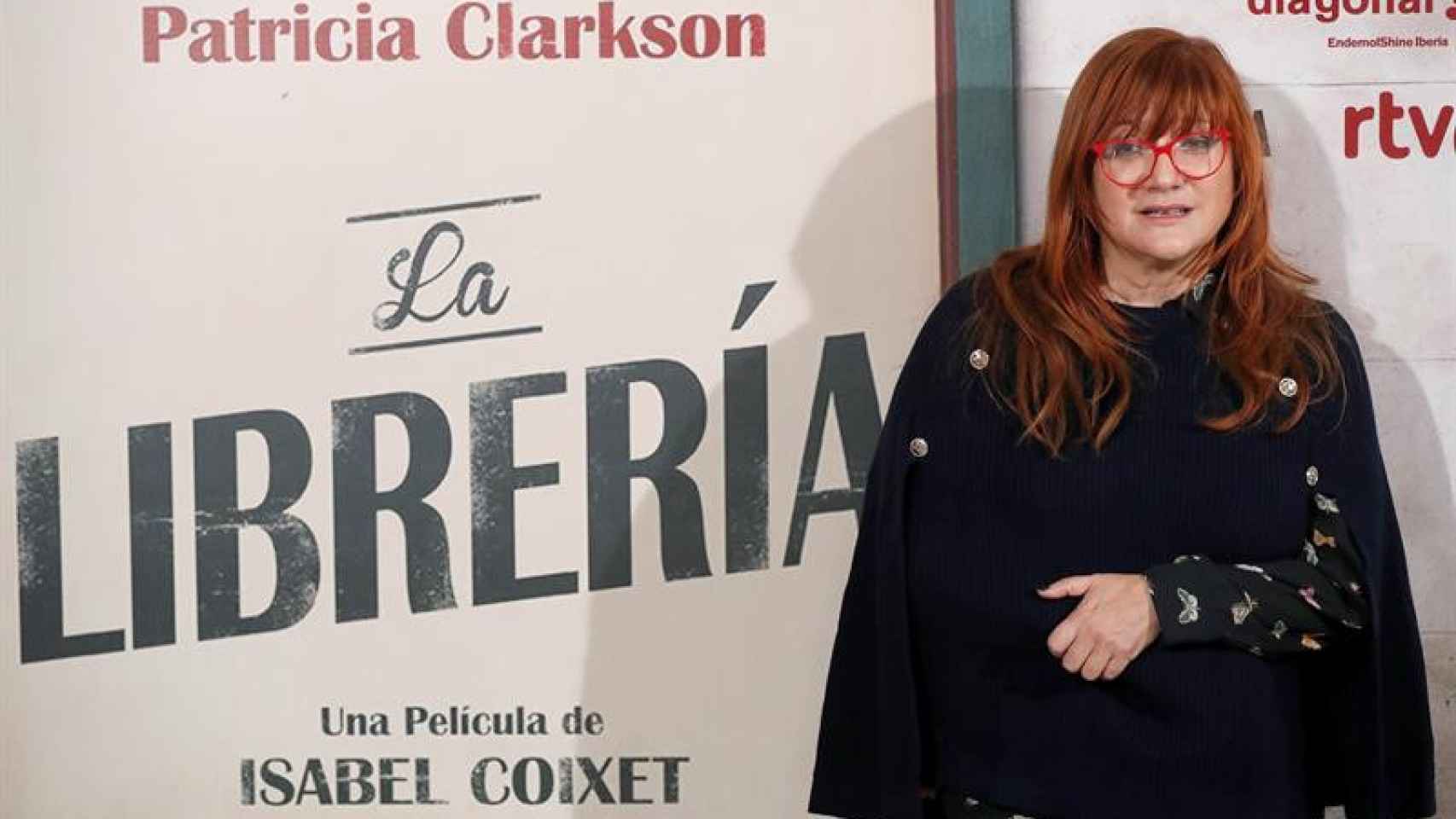 La realizadora Isabel Coixet en la presentación de su película 'La librería', en Madrid / EFE