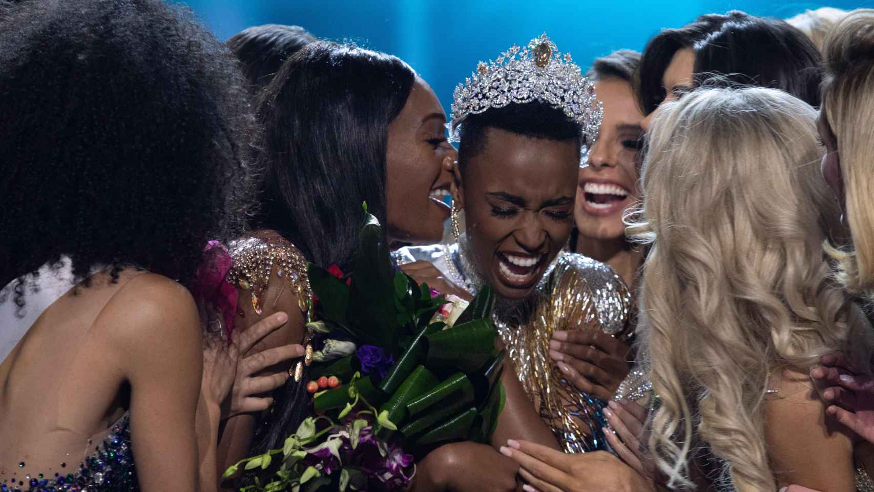 Celebración del Miss Universo 2019, con Zozibini Tunzi proclamándose ganadora del certamen / EP