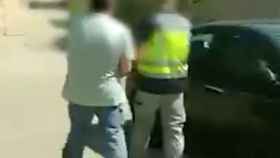 Una foto de la detención del falso chamán en Mallorca / Policía Nacional