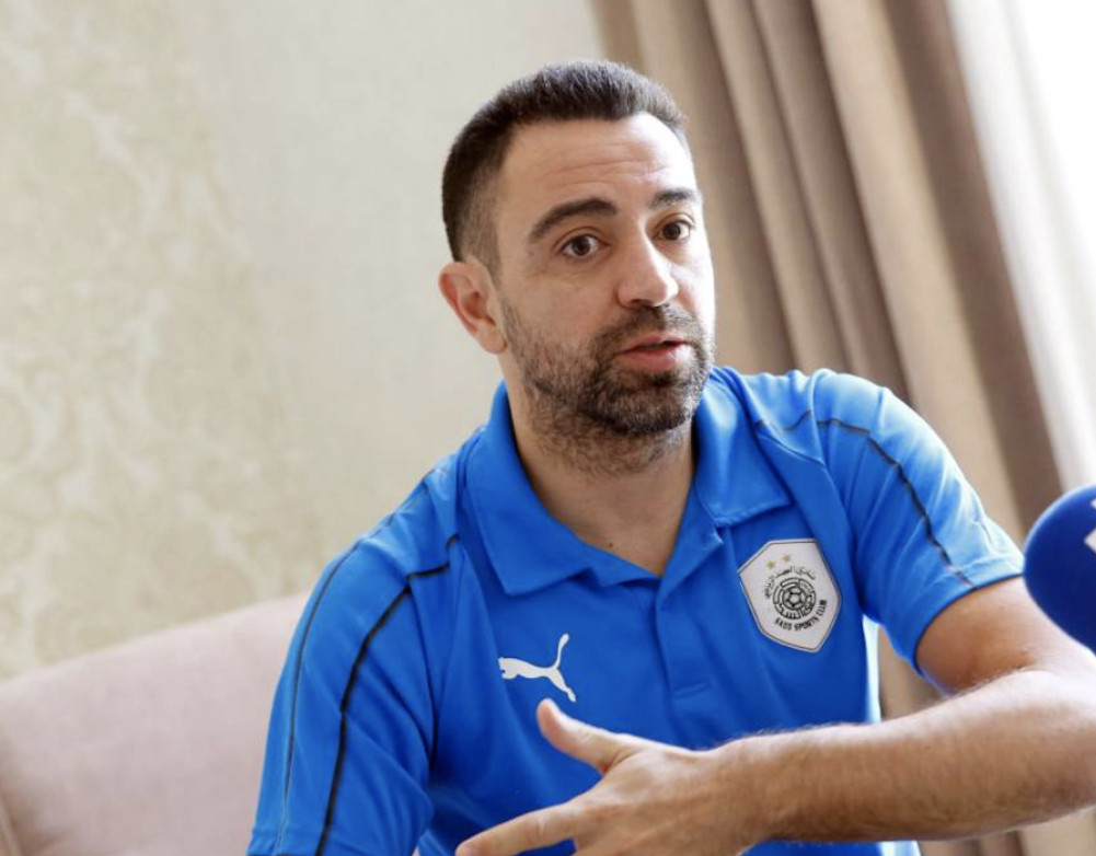 Una foto de Xavi Hernández, entrenador del Al Sadd / EFE