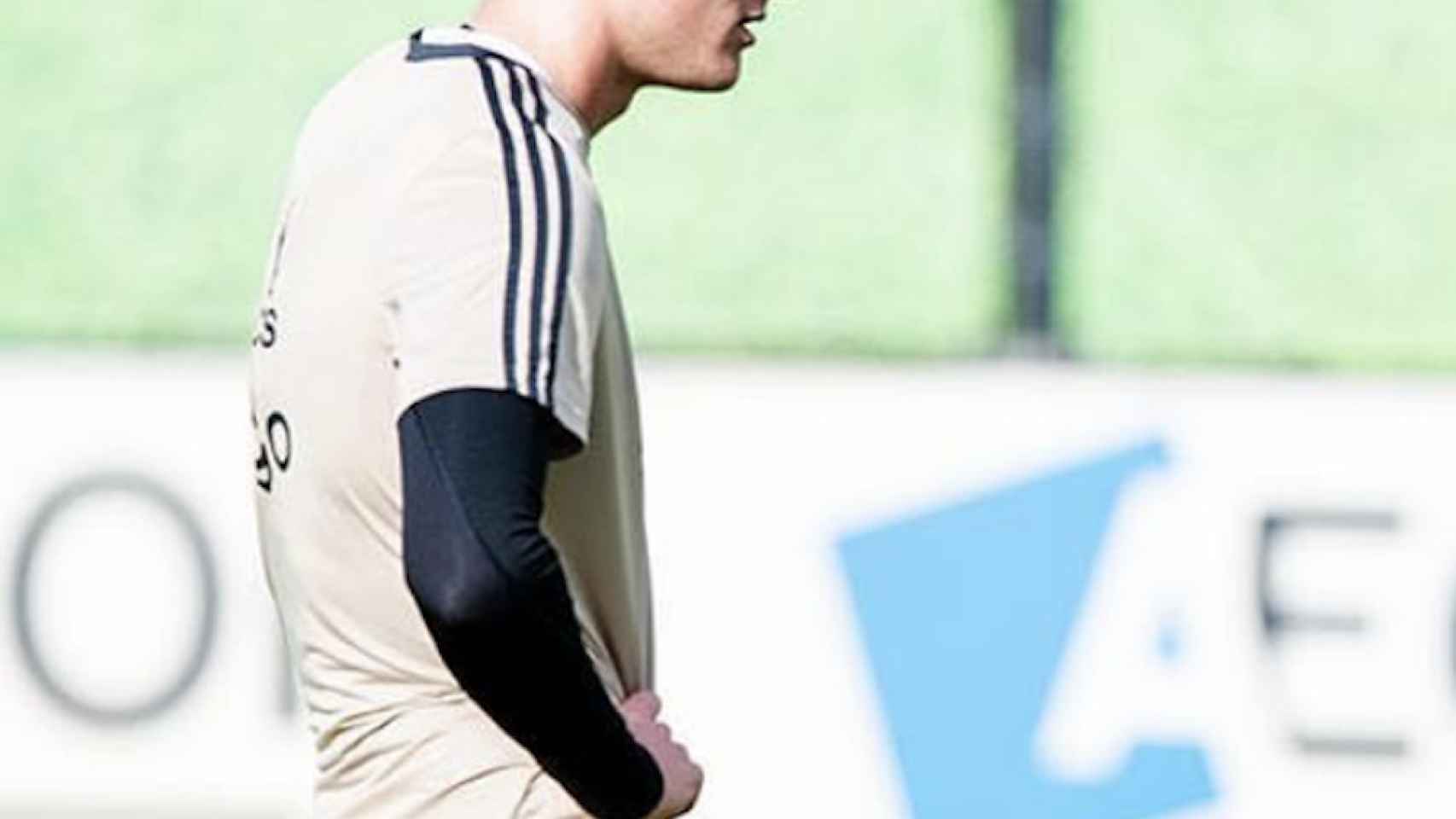 Una foto de Matthijs De Ligt durante un entrenamiento del Ajax / Instagram