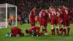 Salah y Mané celebrando un gol con el Liverpool / EFE