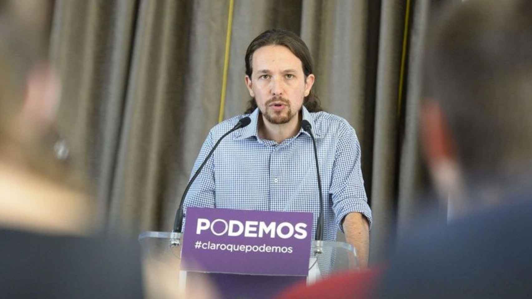 Pablo Iglesias, secretario general y candidato de Podemos, en una imagen de archivo de mayo de 2014.
