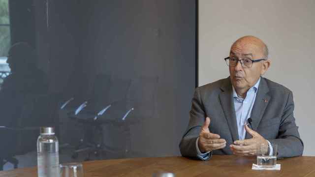 Miguel Ángel Gimeno durante una entrevista con Crónica Global / LENA PRIETO (CG)