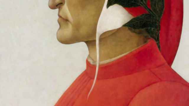 Retrato de Dante (1495) pintado por Botticelli