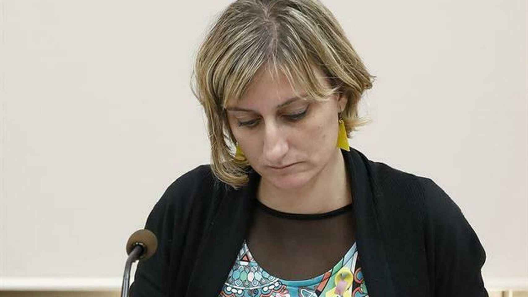 La consejera de Salut de la Generalitat, Alba Vergés, en una comparecencia / EFE