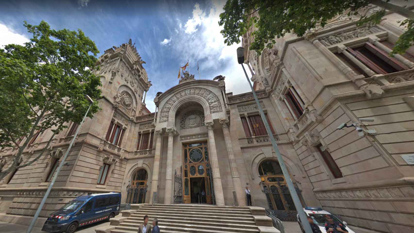 Edificio del Tribunal Superior de Justicia de Cataluña (TJSC), que ha condenado a la patronal catalana por vulnerar la libertad sindical / GOOGLE MAPS