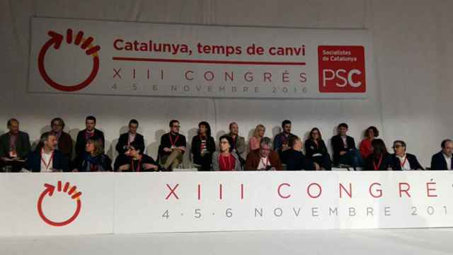 El PSC celebra su XIII Congreso bajo el lema Cataluña, tiempo de cambio / CG