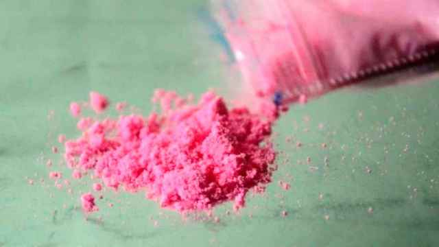'Tusi' o cocaína rosa, una droga sintética interceptada en el Metro de Barcelona el sábado / CG