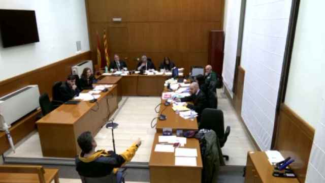 El conductor de TMB acusado de un delito de odio durante su declaración en la Audiencia de Barcelona / TSJC