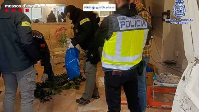 Registro en uno de los inmuebles que presuntamente traficaba con cocaína y otras drogas en Reus (Tarragona) / MOSSOS, GUARDIA URBANA DE REUS Y POLICIA NACIONAL