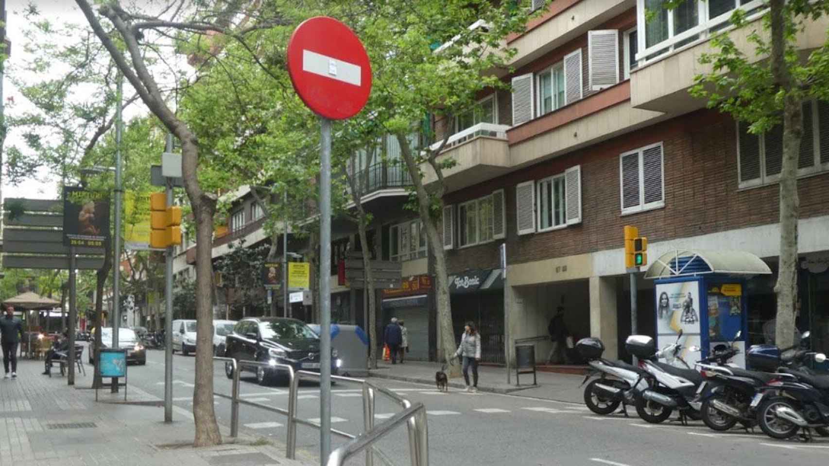 Calle Craywinckel de Barcelona,  donde se produjo la pelea con cuchillos / GOOGLE MAPS