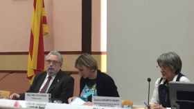 Joan Guix, secretario de Salut Pública; Alba Vergés, consejera de Salut, y la Dr. Assumpta Ricart, hablan sobre el coronavirus en Cataluña