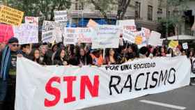 Manifestación contra el racismo institucional / EFE