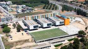 Imagen aérea del colegio de élite Hamelin Laie de Montgat / Cedida
