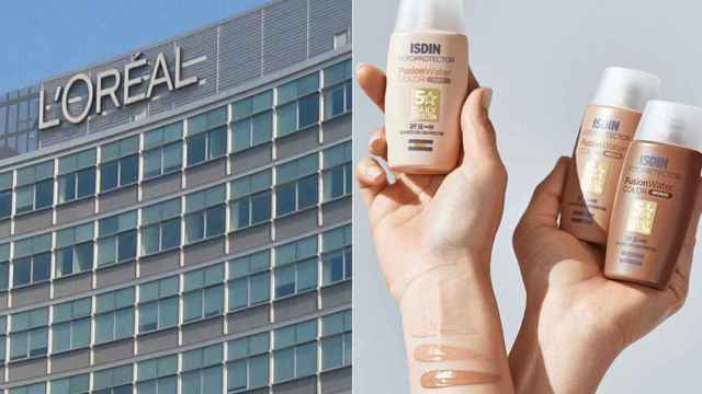 Un edificio de oficinas de L'Oréal y fotoprotectores de Isdin / CEDIDA