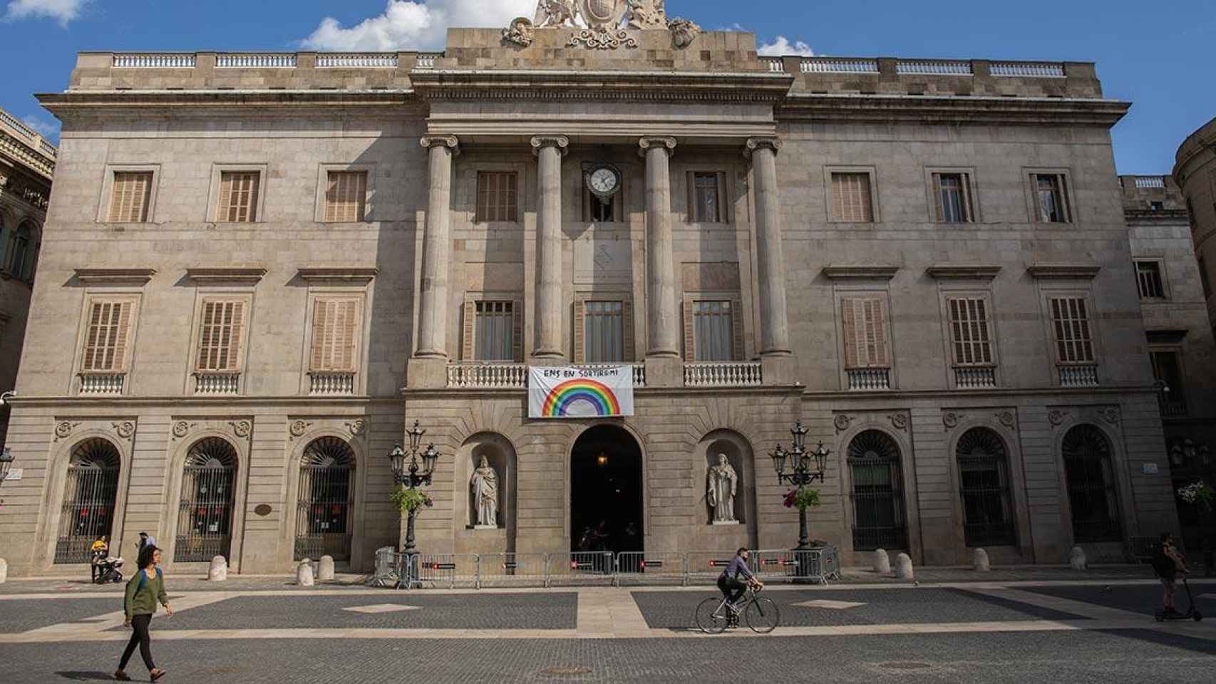 El edificio del Ayuntamiento de Barcelona en la plaza Sant Jaume / EP