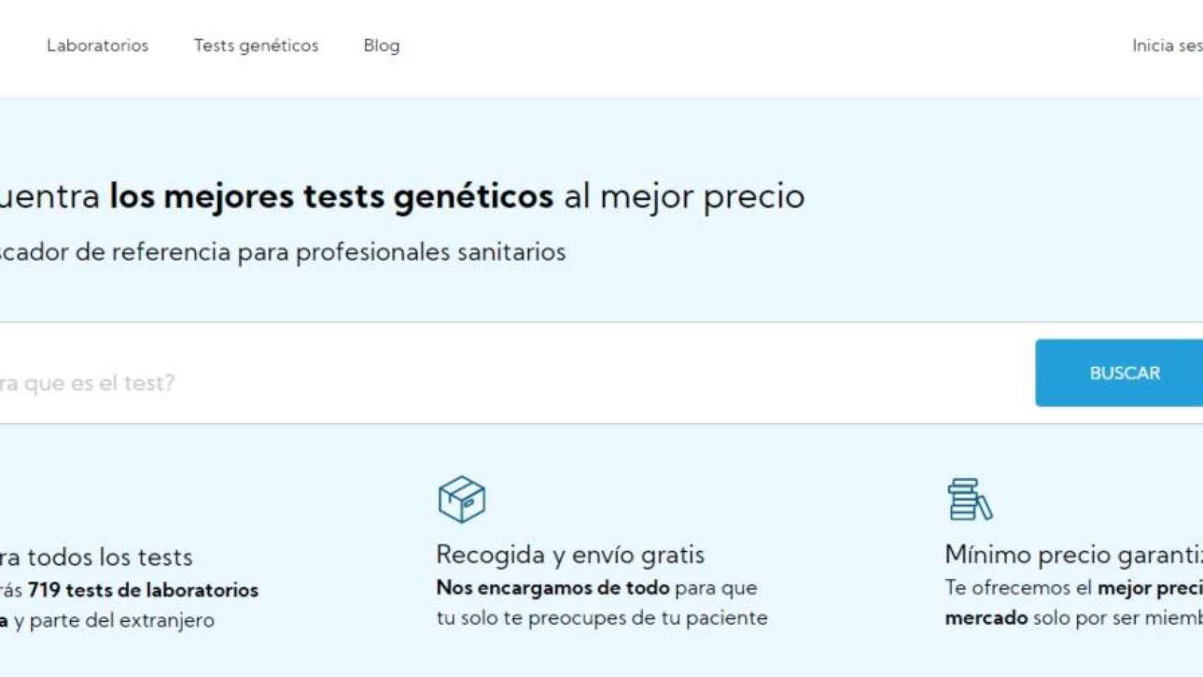 Genotica, primer comparador español de test genéticos / GENOTICA