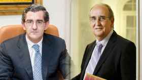 El presidente del grupo HM Hospitales, Juan Abarca (i) y el de HM Delfos Este, Antoni Garrell (d) / CG