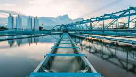 Imagen de una planta potabilizadora de agua del grupo francés Suez / Suez