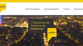 Imagen promocional de la operadora Parlem, el grupo de telecomunicaciones que hace bandera de su catalanidad / PARLEM