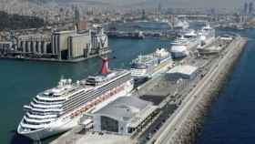 Imagen de las cuatro terminales de cruceros que posee el Puerto de Barcelona / CG