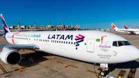 Un avión tipo Boeing 767, como los que utilizará LatAm para enlazar Barcelona y Lima / CG