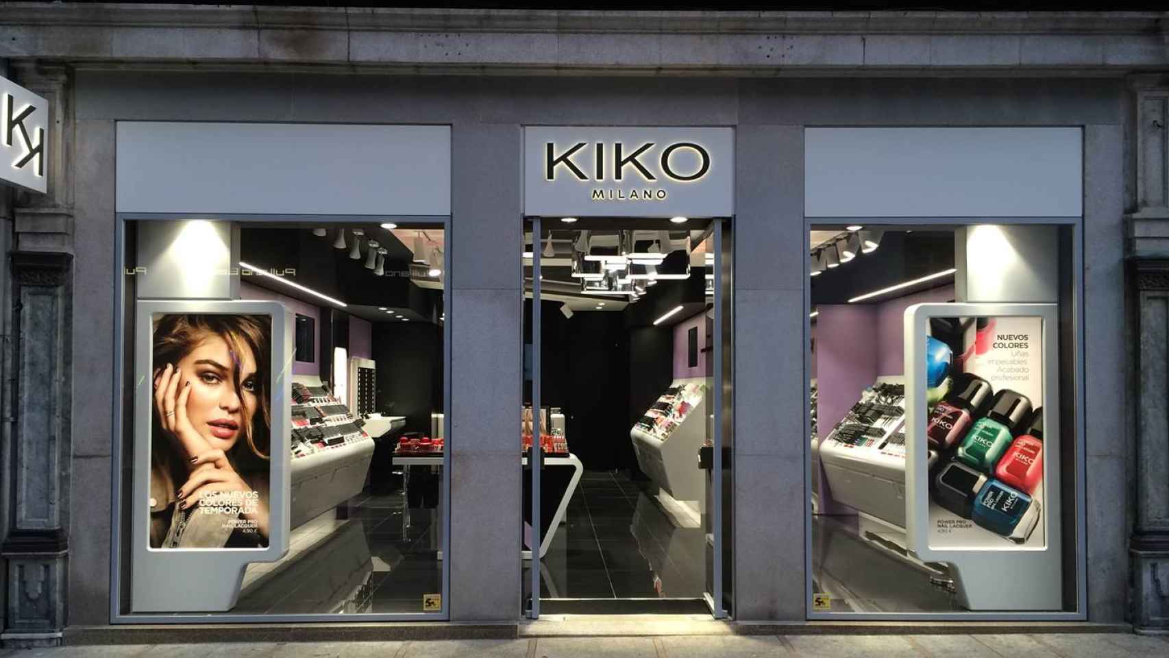 Kiko cuenta con 120 puntos de venta en España