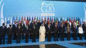 Foto de familia de los asistentes a la cumbre del G20 en Turquía de este fin de semana.