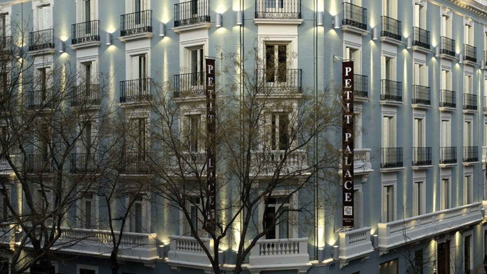Fachada del hotel Petit Palace de Madrid