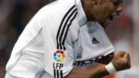 Robinho con la camiseta del Real Madrid / EP