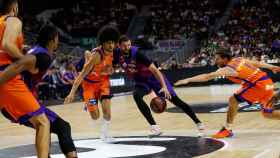 Nikola Mirotic en el duelo frenta al Valencia Basket / EFE
