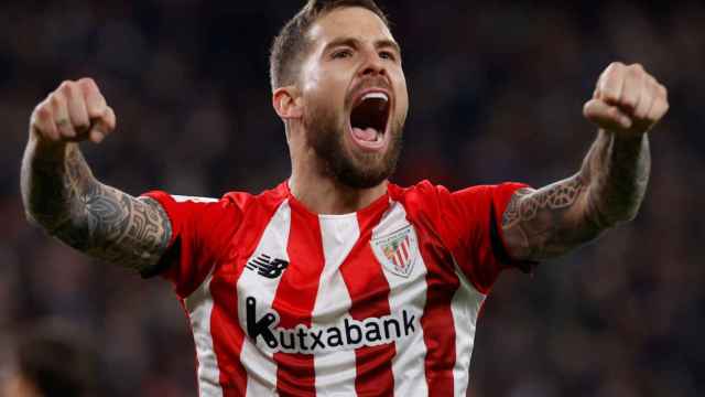 Iñigo Martínez celebra un gol con el Athletic / EFE